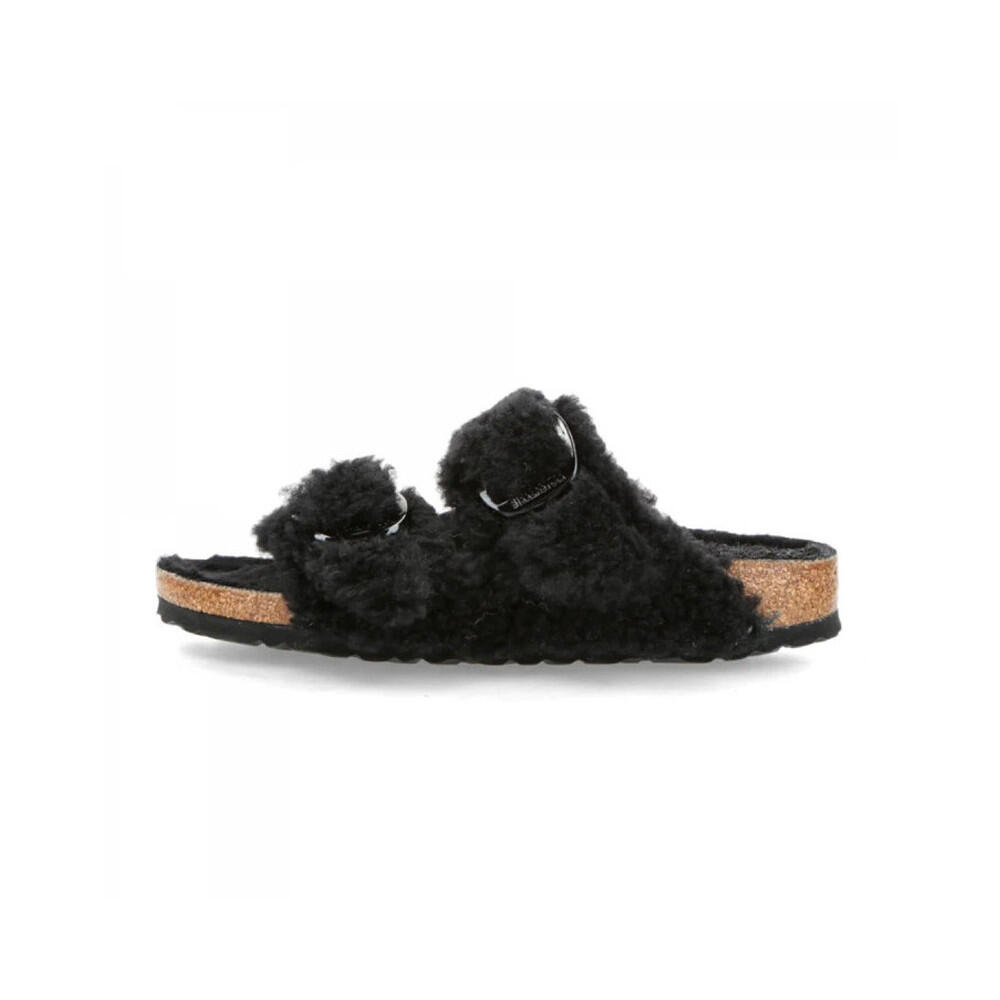 Sandale Birkenstock ARIZONA Big Buckle Shearling Teddy étroite 1/6