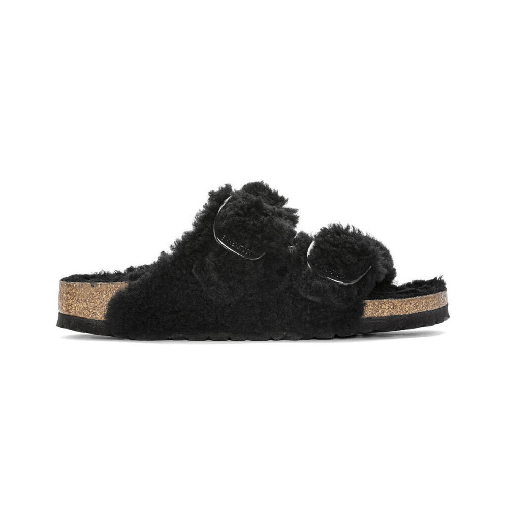 Sandale Birkenstock ARIZONA Big Buckle Shearling Teddy étroite 3/6