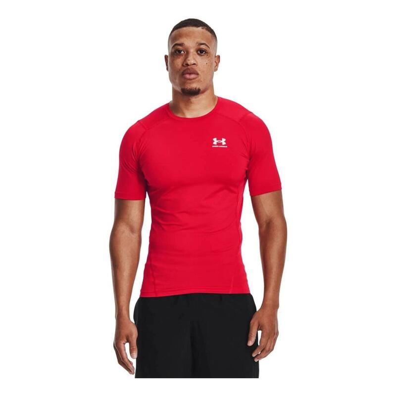 Tricou Under Armour Hg Armor Comp Ss pentru bărbați Roșu Roșu 2xl