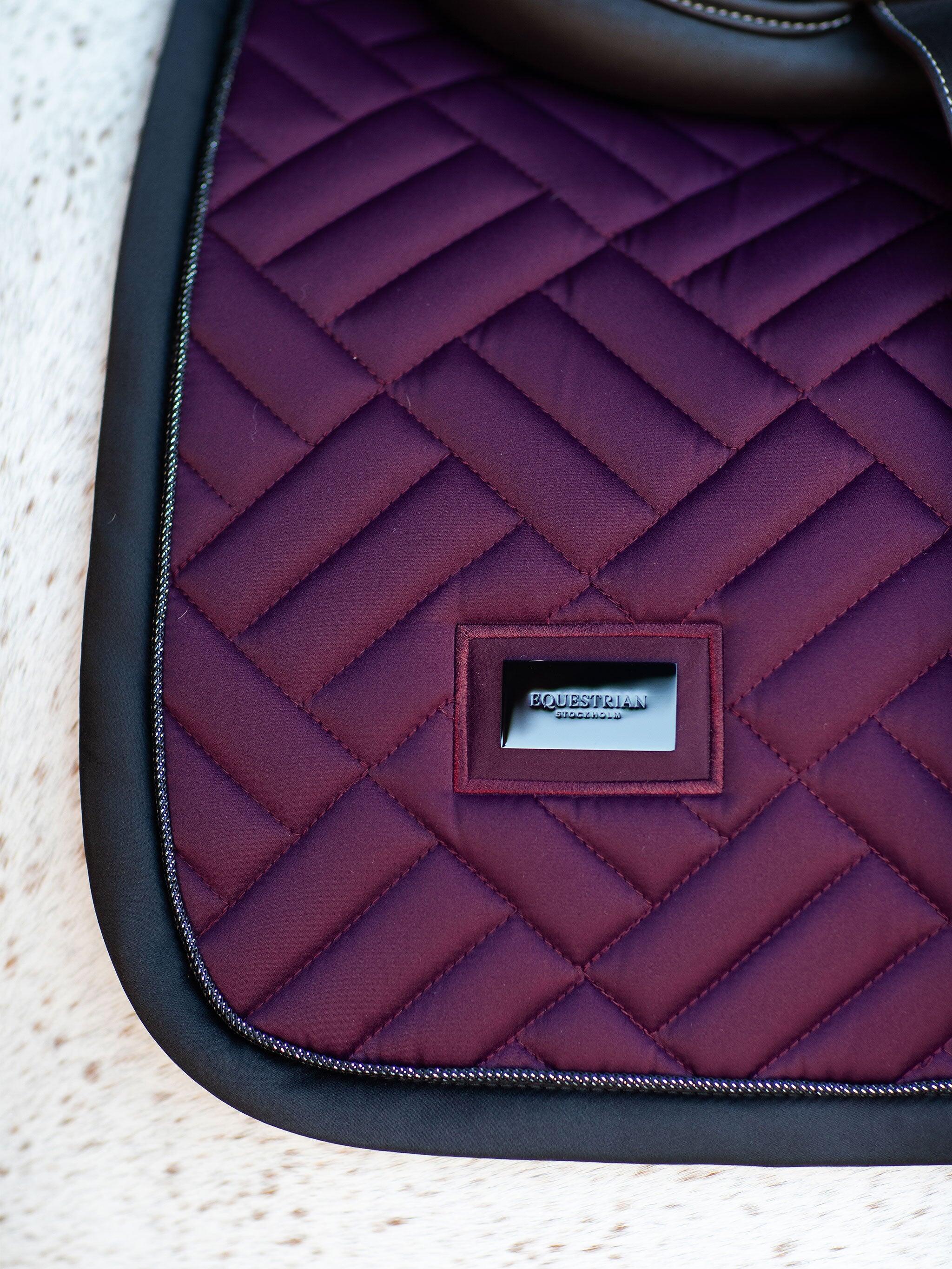Tapis de selle Modern Purple Night MIXTE  - Equestrian Stockholm 5/5