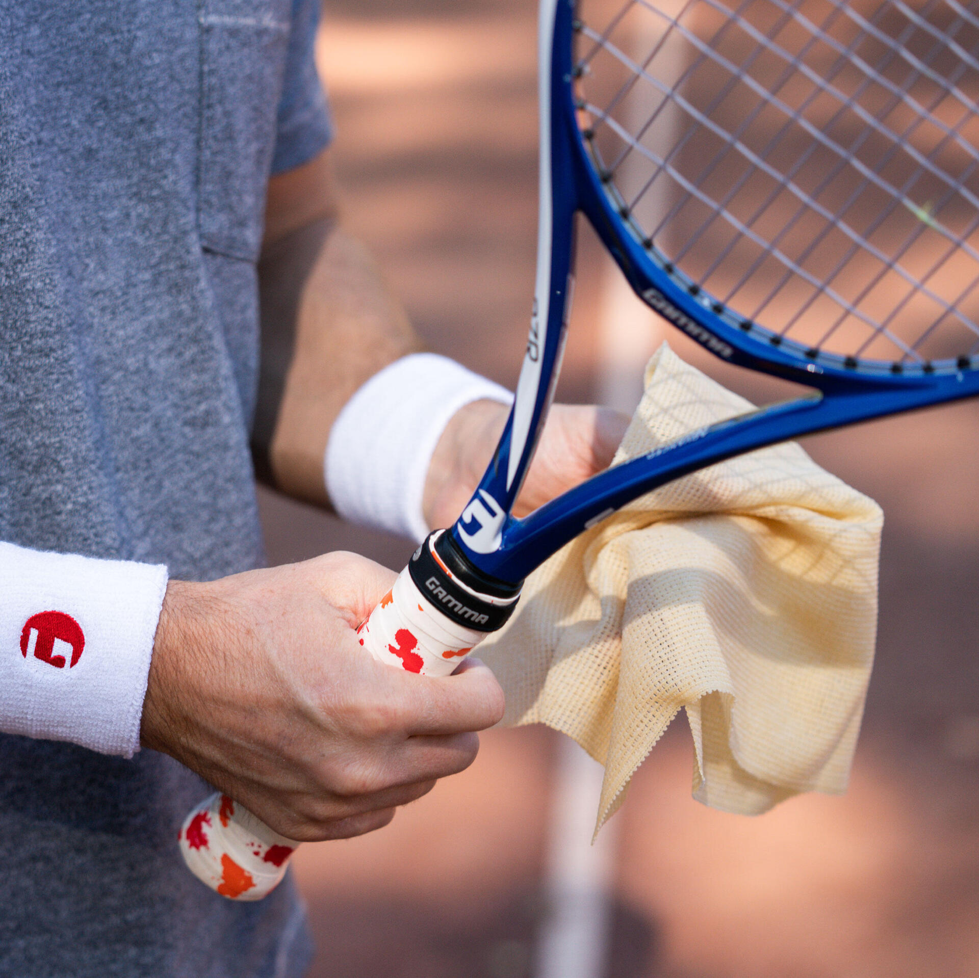 Tacky Towel Grip Enhancer for Racket Sports (Tennis / Pickleball ...