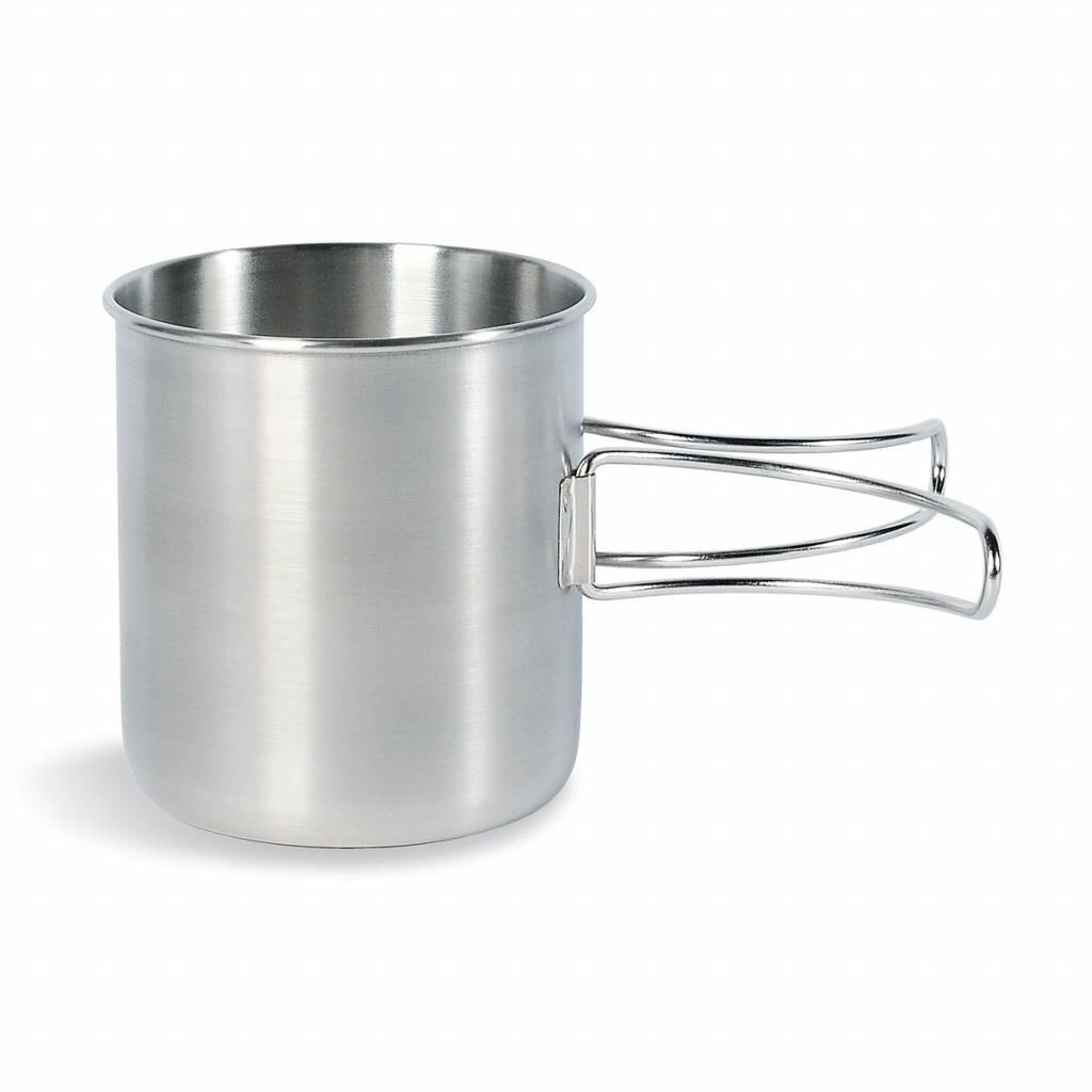 Tatonka Caneca de aço inoxidável com pegas 600ml