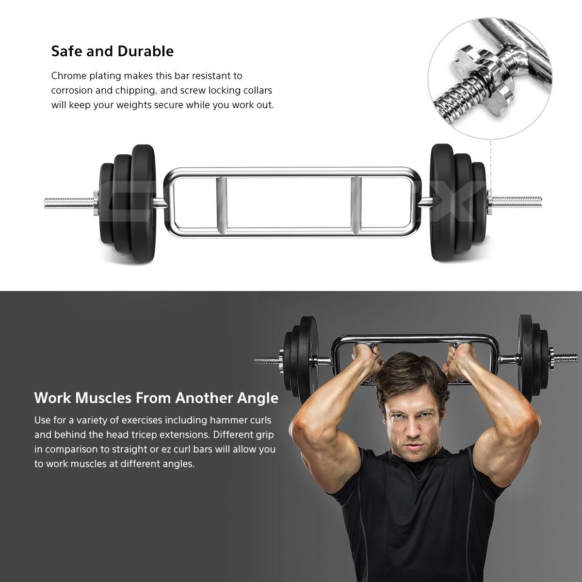 CORTEX EnduraCast Tri Bar Weight Set