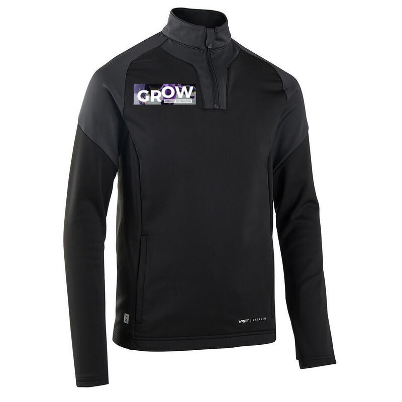 Grow 13 Sweat 1/2 zip d'enfant noir