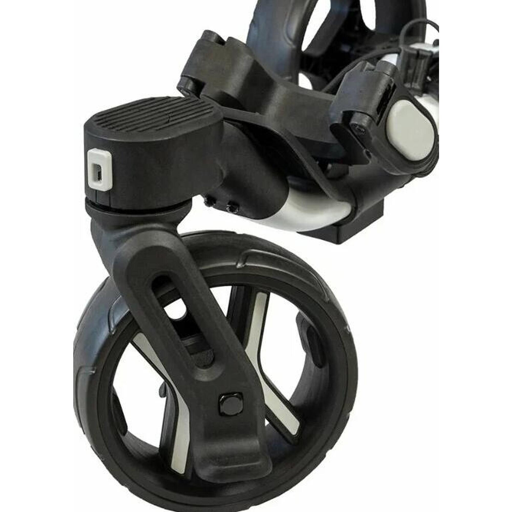 AXGLO TRI-360 V2, CHARIOT DE GOLF MANUEL, ROUE PIVOTANTE, NOIR/VERT