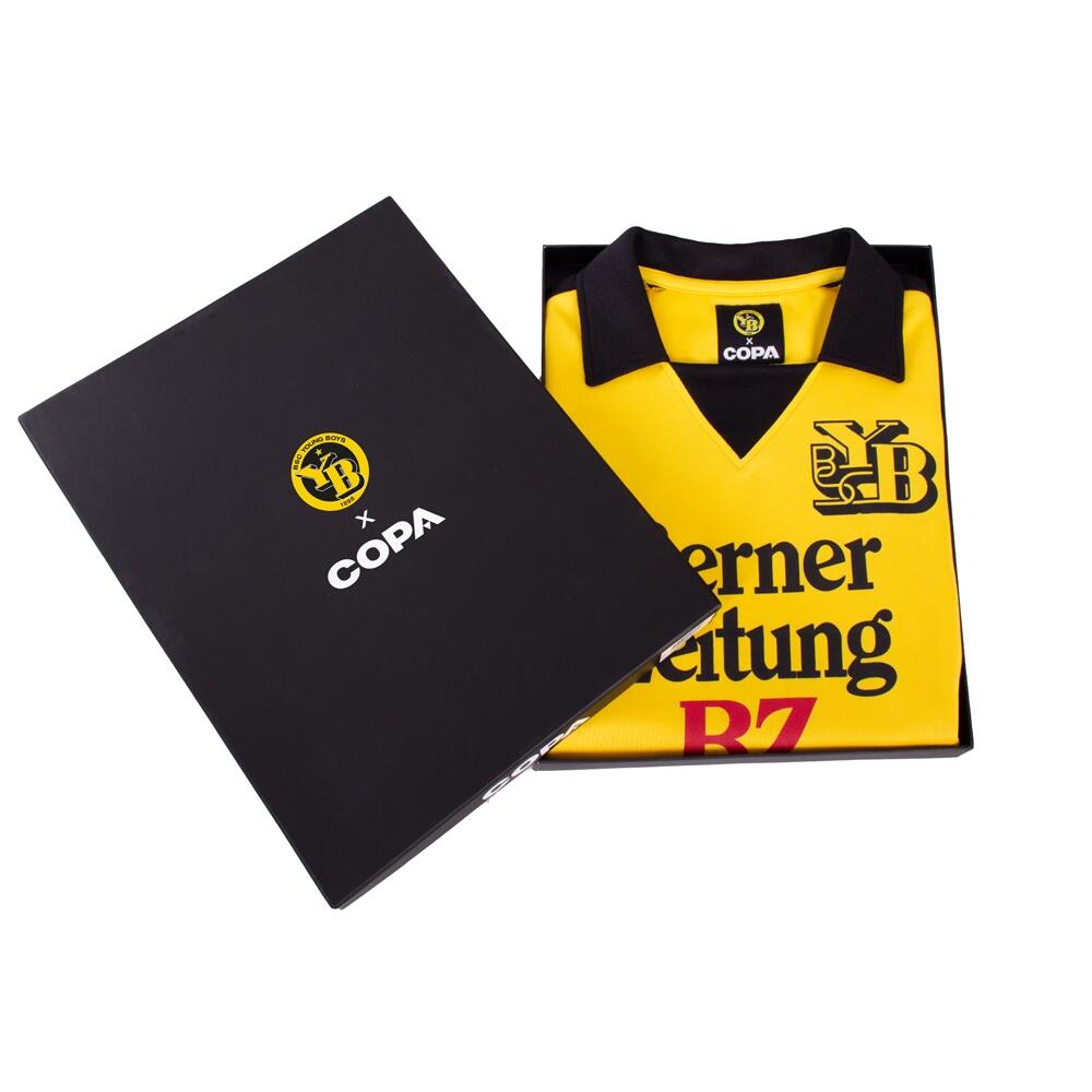 Retro Voetbalshirt - Heren - BSC Young Boys 1985 - 86 - Geel 5/7