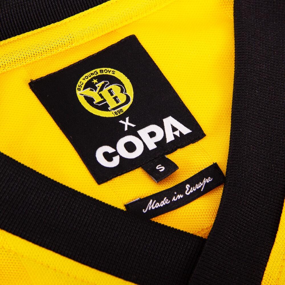 Retro Voetbalshirt - Heren - BSC Young Boys 1985 - 86 - Geel 4/7