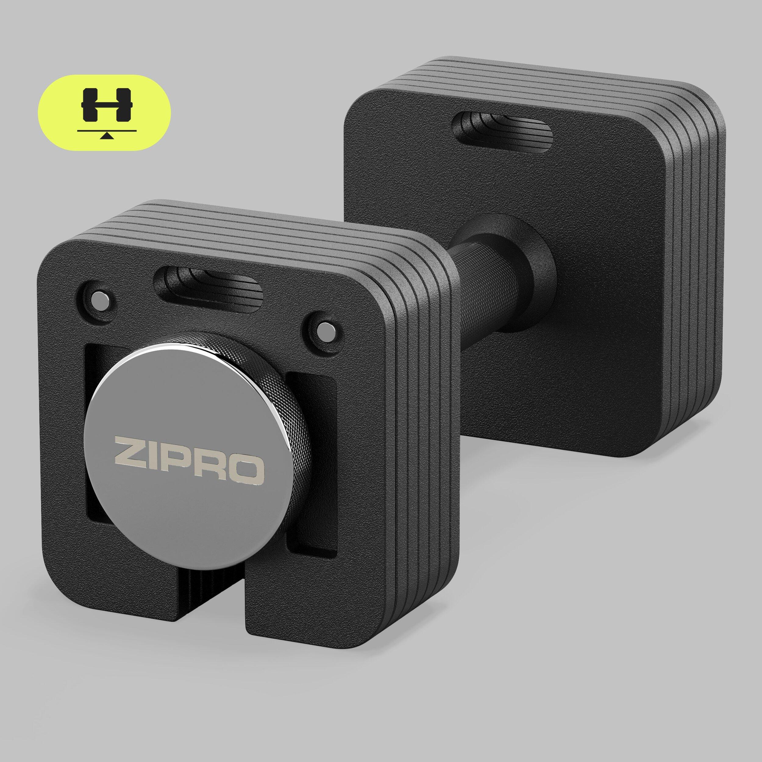 Kurzhantel mit einstellbarem Gewicht Zipro Square 4/8