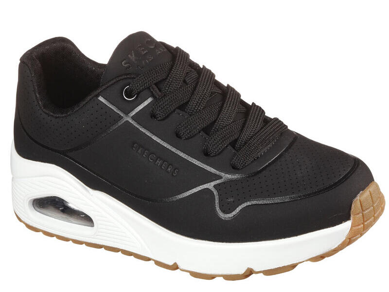 Buty na co dzień młodzieżowe SKECHERS UNO-STAND eko skóra 4/4