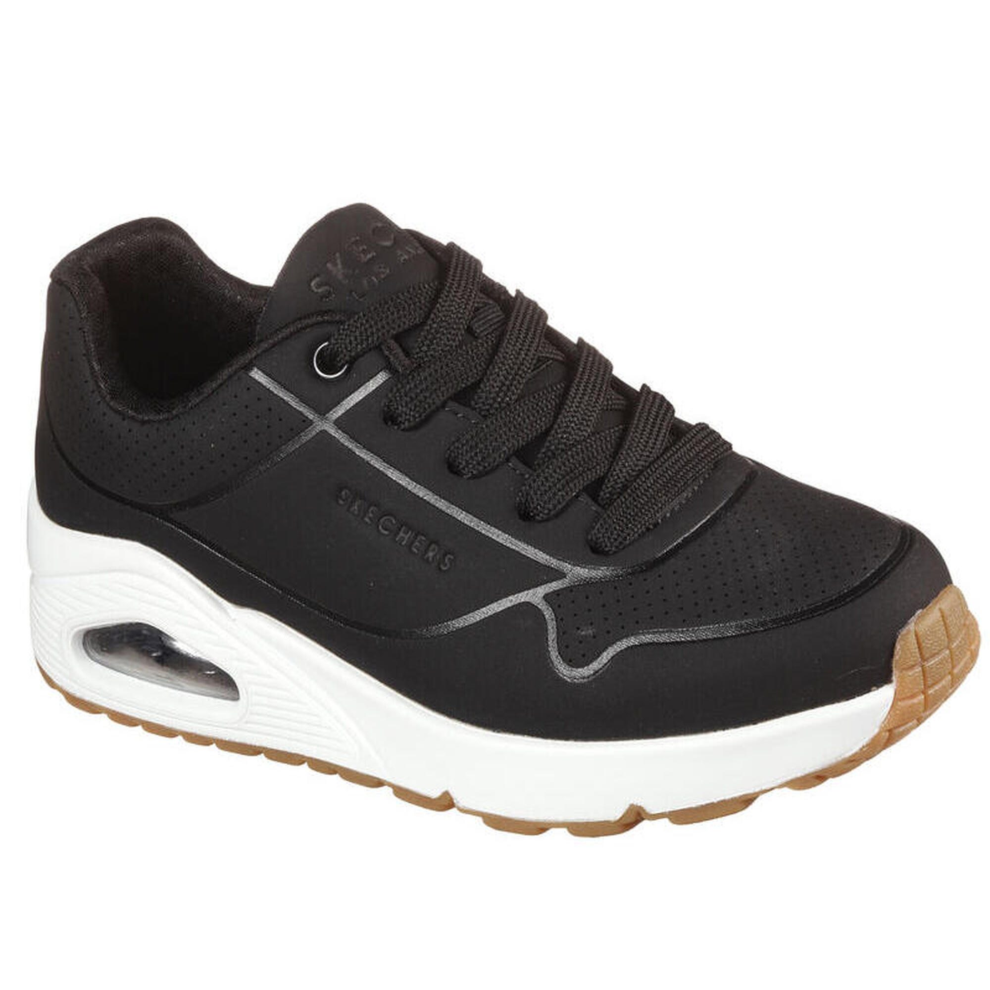 Buty na co dzień młodzieżowe SKECHERS UNO-STAND eko skóra