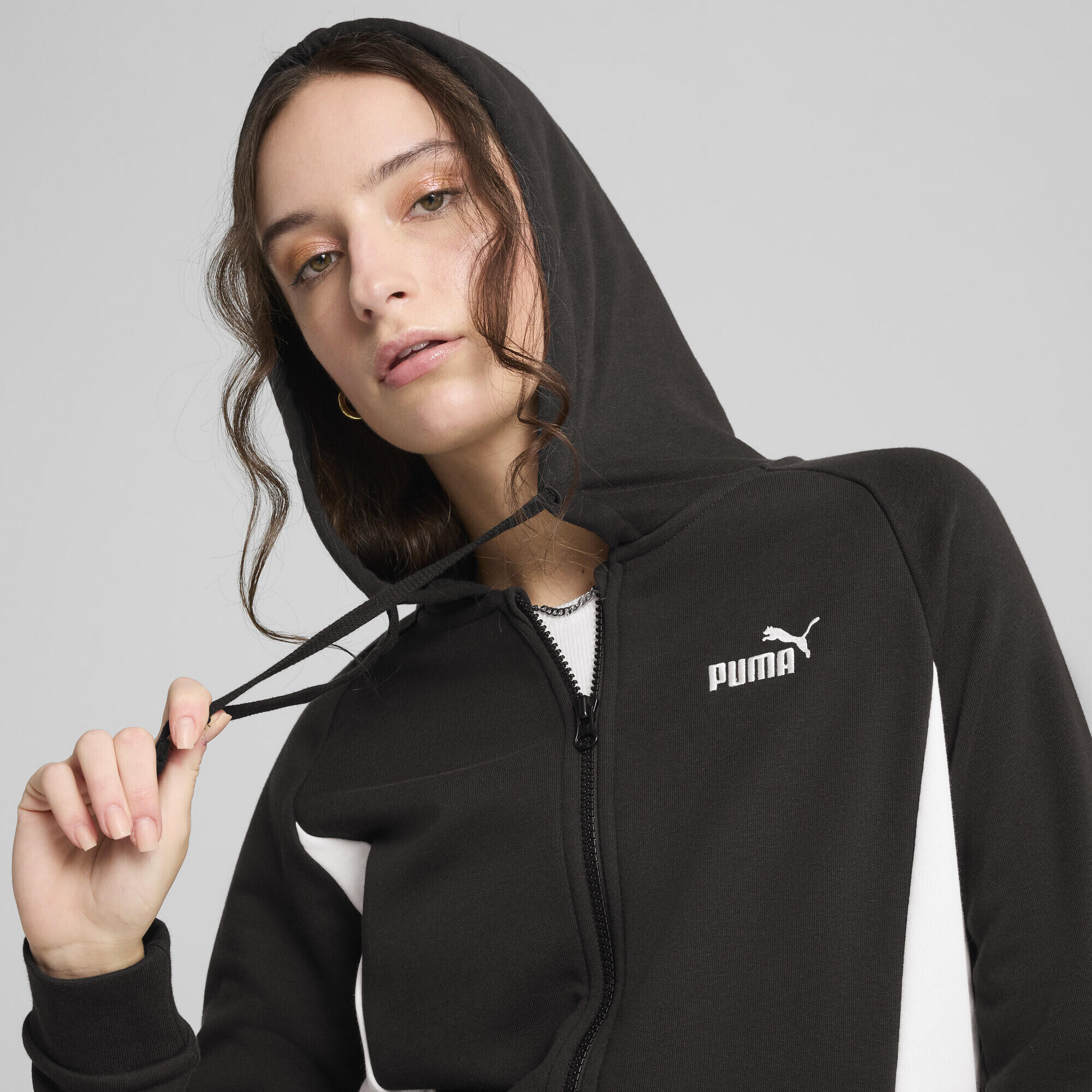 Joggingpak met capuchon voor dames PUMA Black 7/7