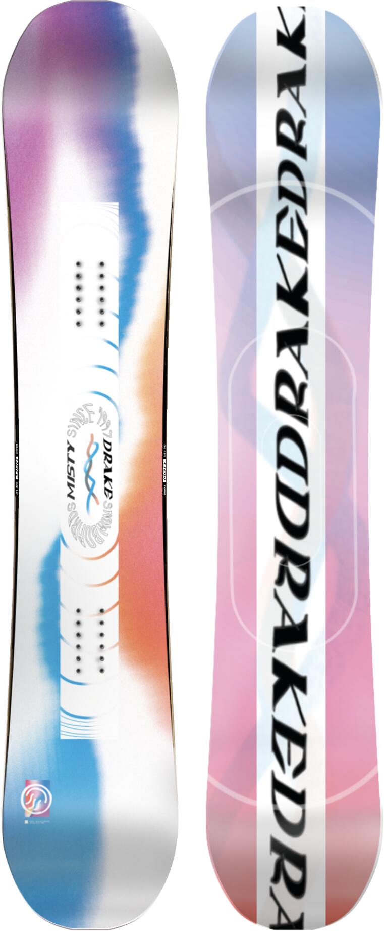 Dames snowboard Drake MISTY 2024 1/5