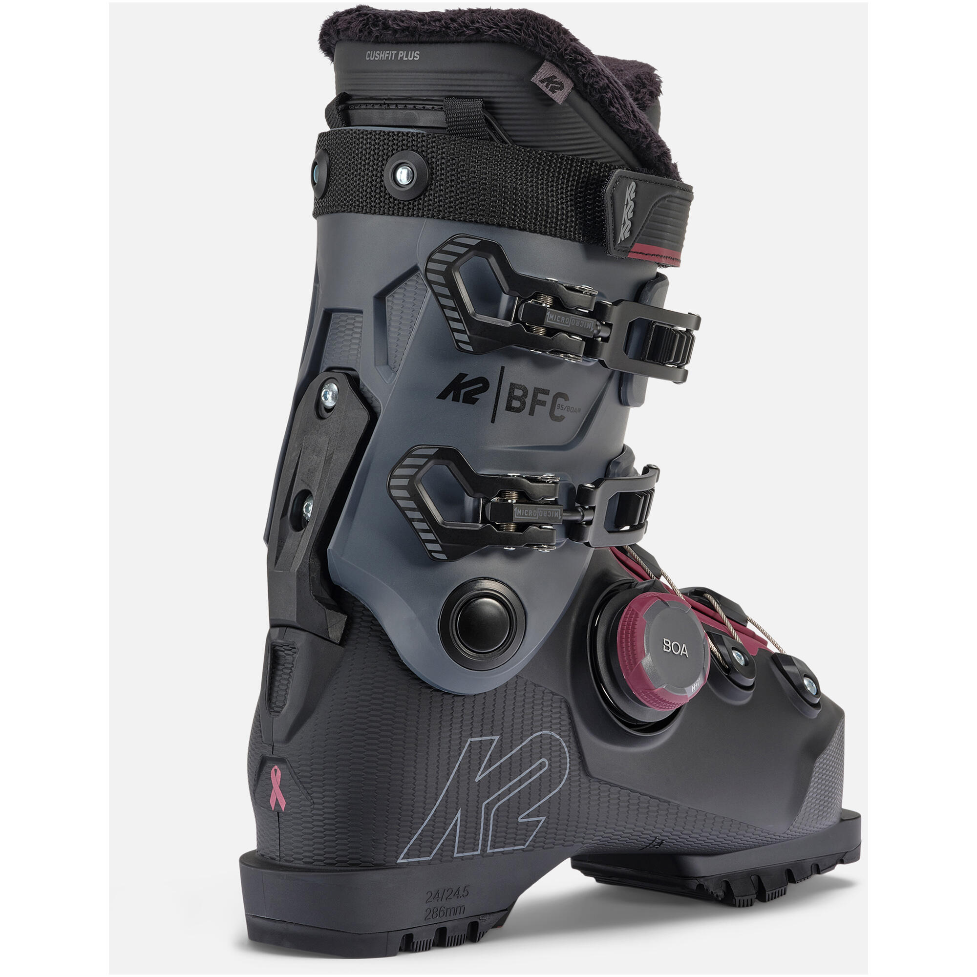 K2 BFC 95 BOA Scarponi Sci Donna - 25.5 - Nero 3/7