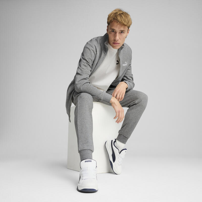 Męskie dres Essentials PUMA Medium Gray Heather