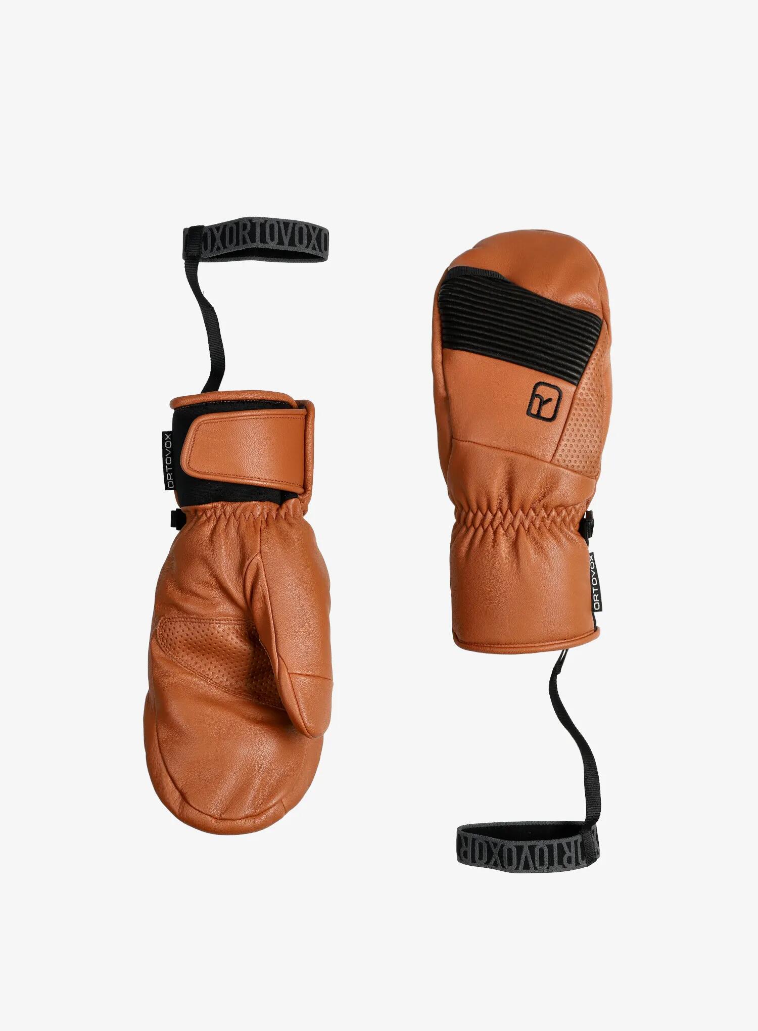 Łapawice Ortovox Full Leather Mitten 3/7