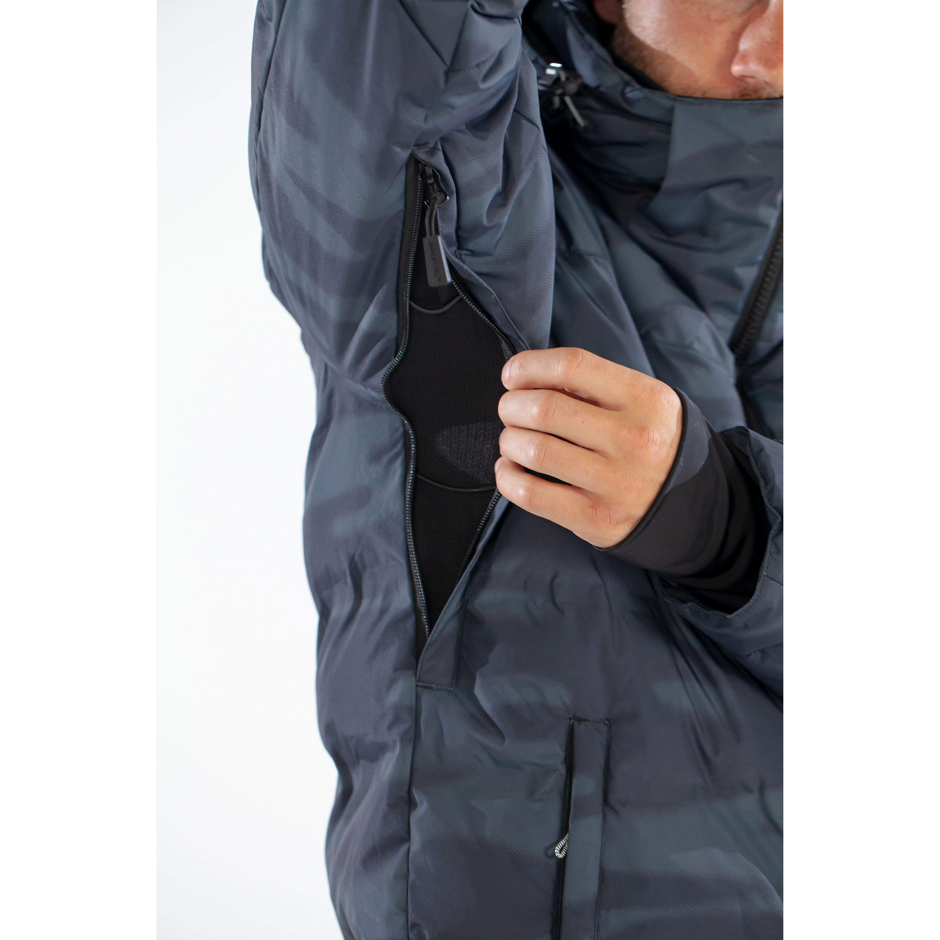 Enduro Blurred Camo Jacket Black 7/7