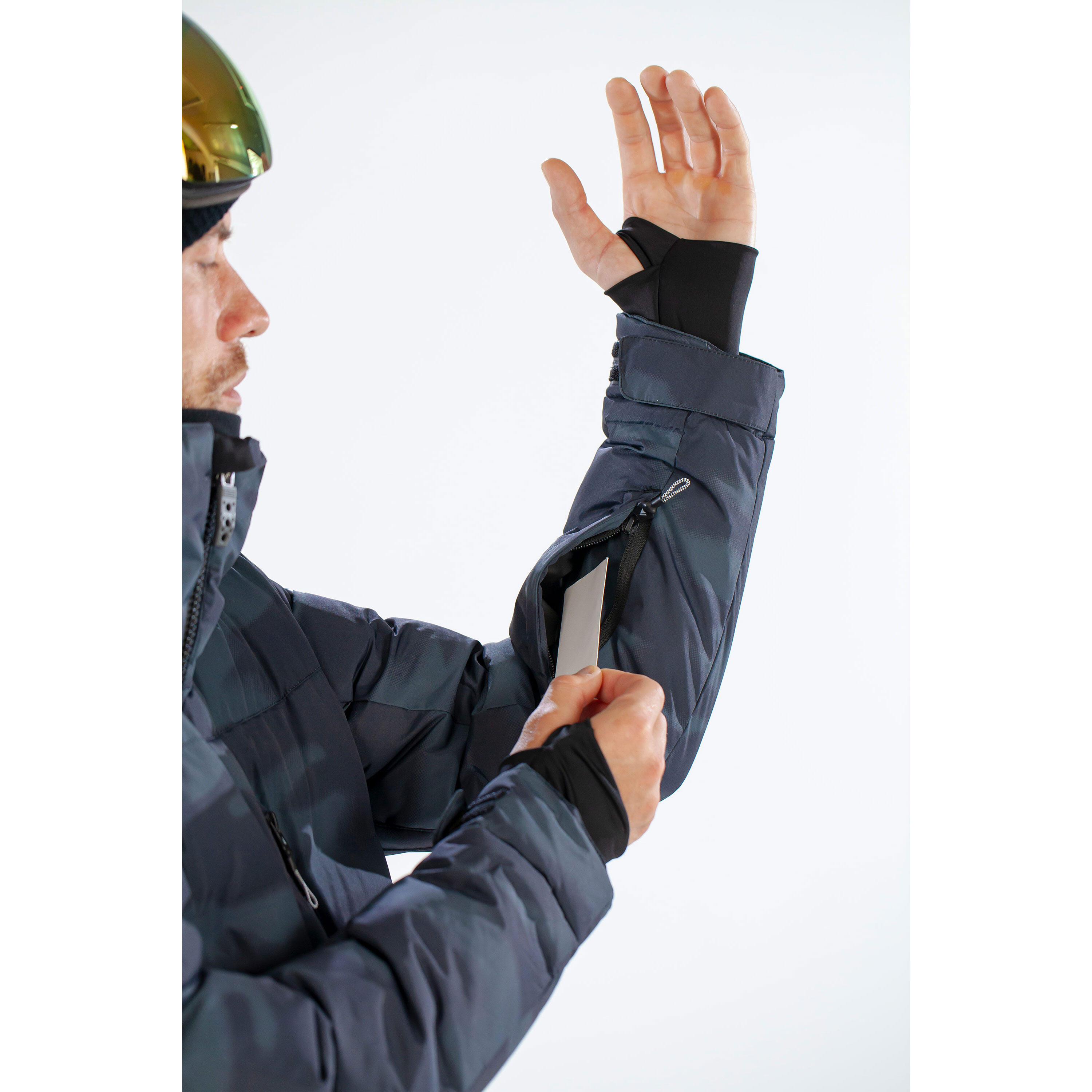 Enduro Blurred Camo Jacket Black 5/7