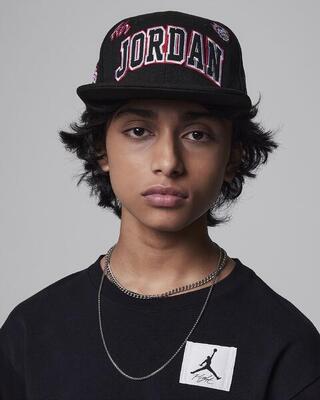 Cappello ragazzo jordan patch pack - nero