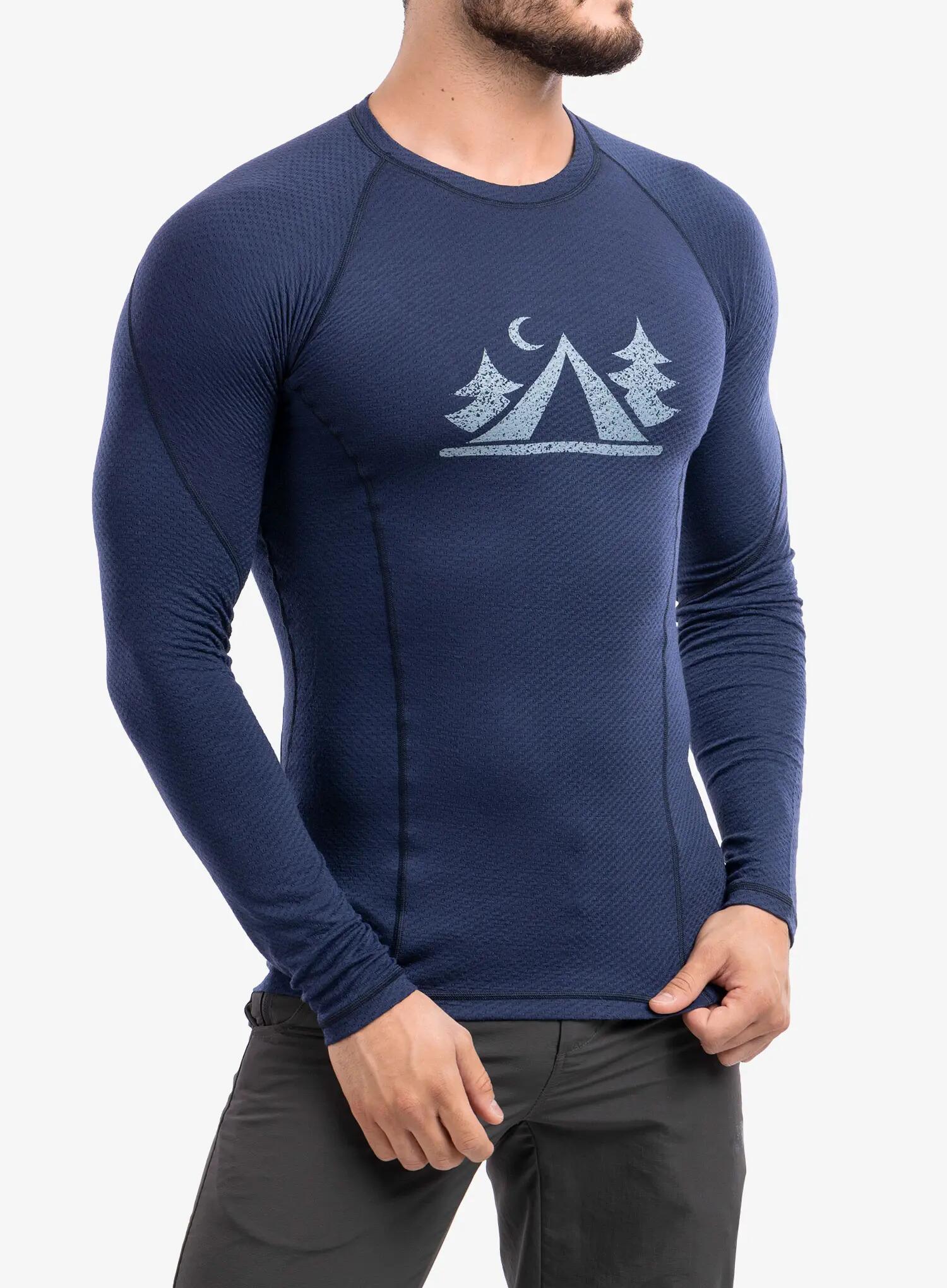 Bluza termoaktywna męska Sensor Merino DF Tee L/S 3/7