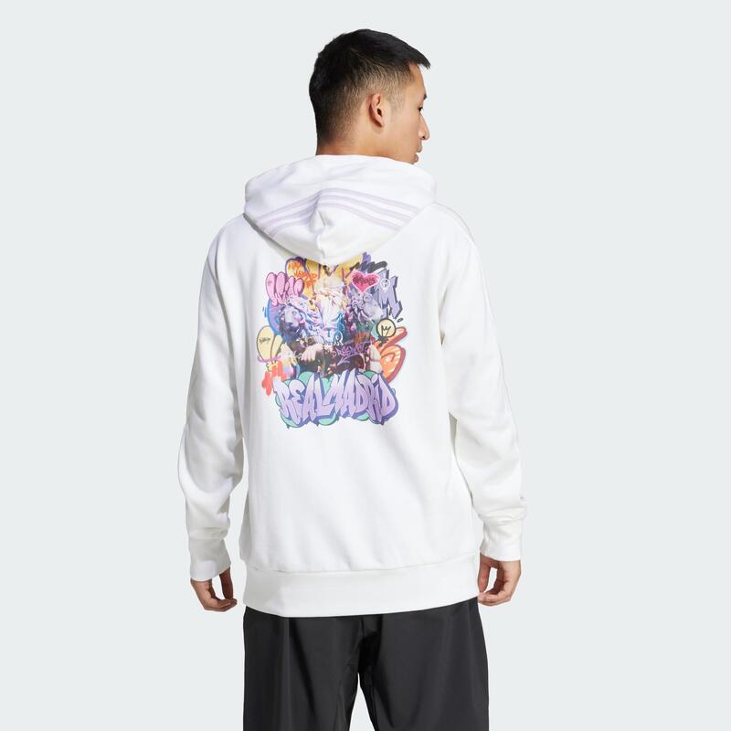 Sweat-shirt à capuche Real Madrid