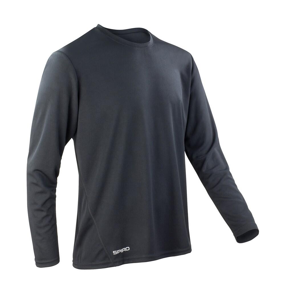 Tshirt Manches Longues PERFORMANCE Adulte (Noir) 2/2