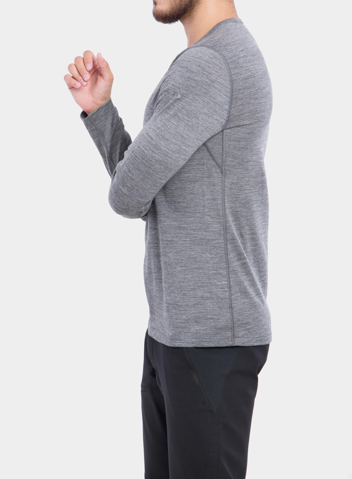 Camiseta térmica de manga larga para hombre Icebreaker 200 Oasis Crewe 6/7