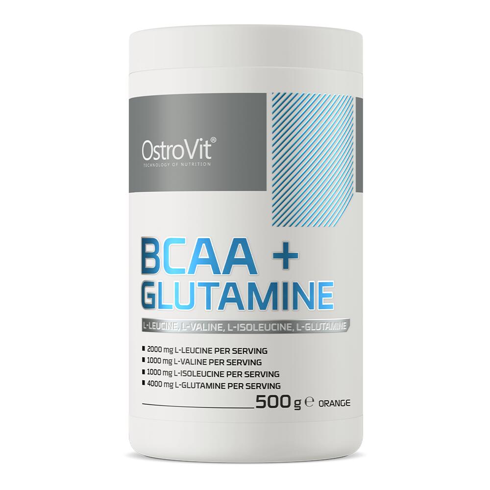 OstroVit BCAA + Glutamine 500g orange