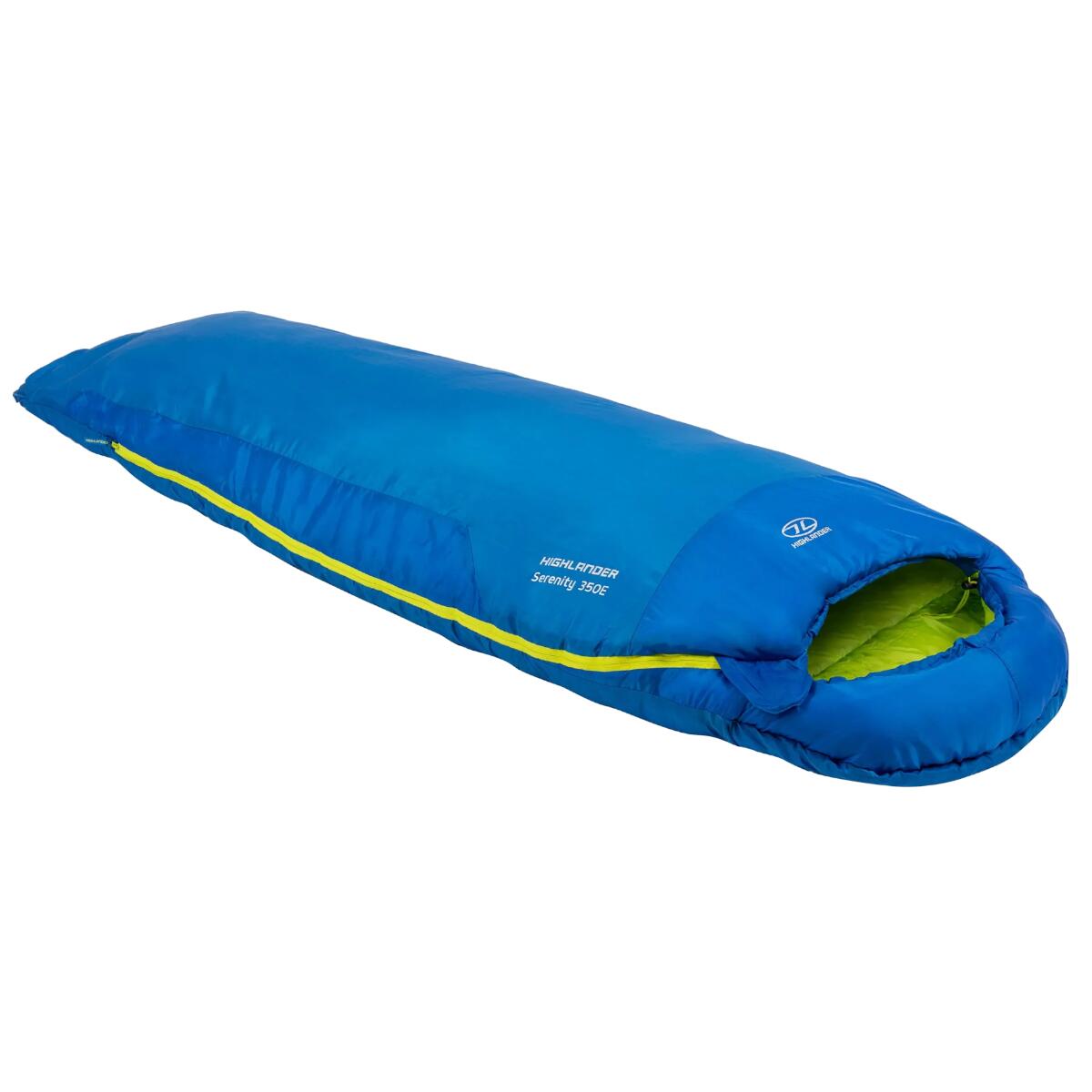 HIGHLANDER Highlander Serenity 350 Envelope Sleeping Bag Blue