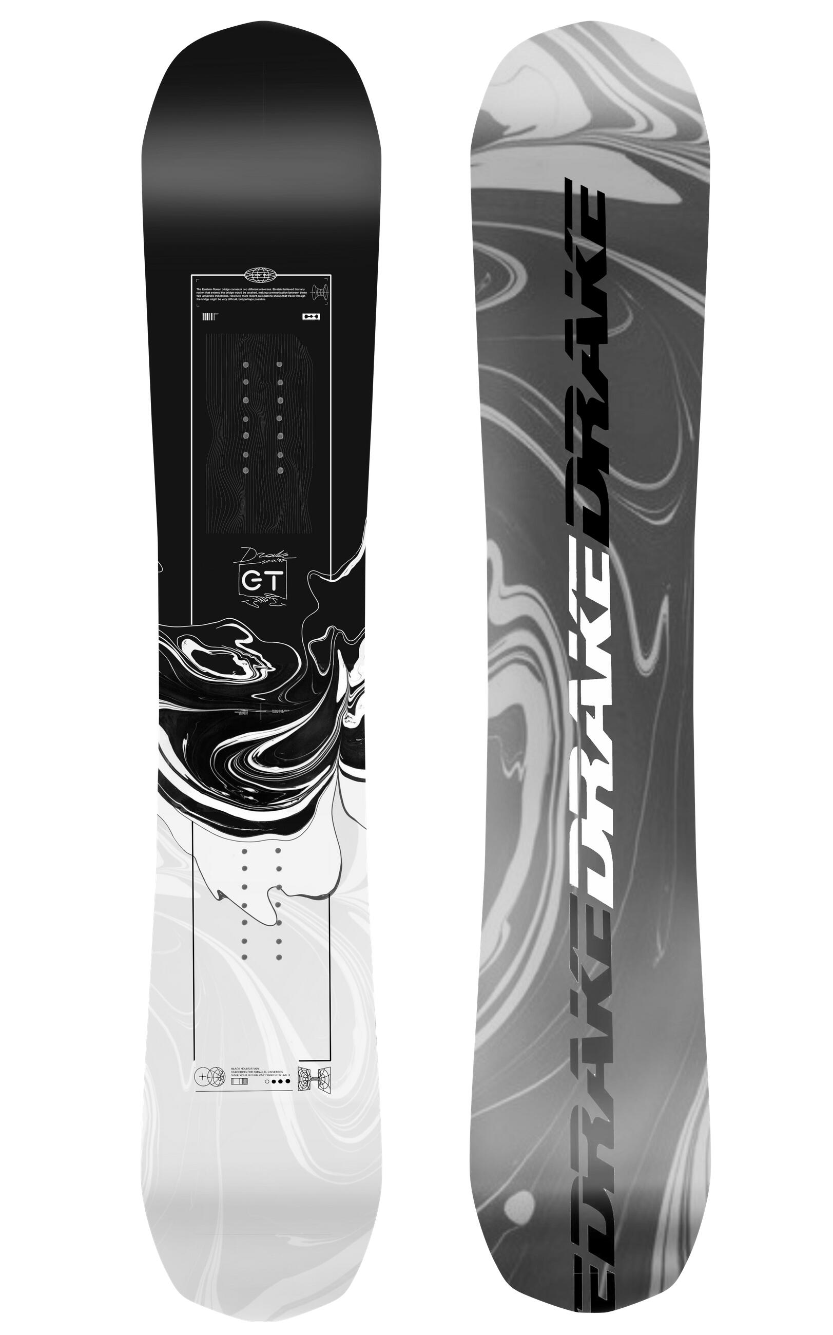 DRAKE Tabla de snowboard para hombre Drake GT 2024