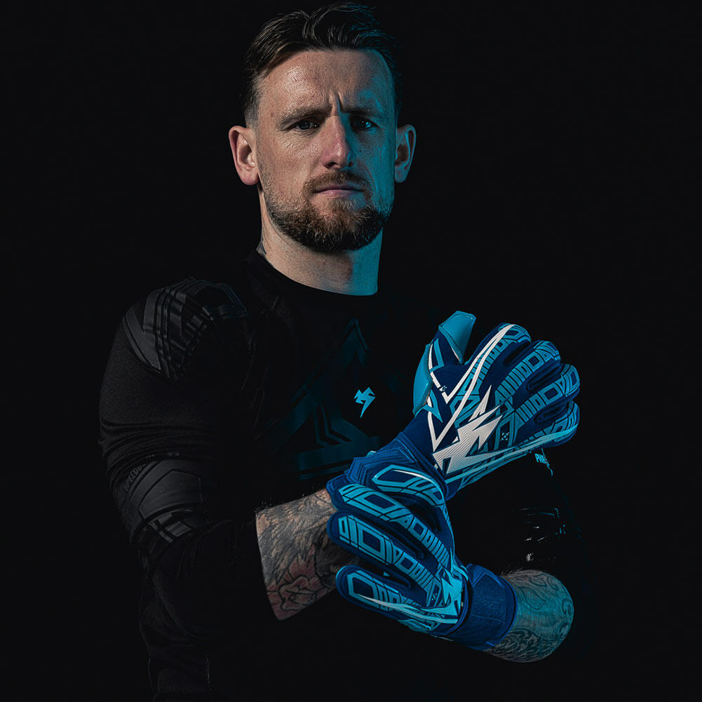 Kaliaaer ShokLock Negative (Removable Protection) Goalkeeper Gloves 3/4