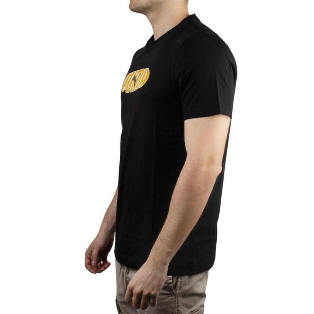 T-shirt pour homme Puma Ess graphic Noir 3/4