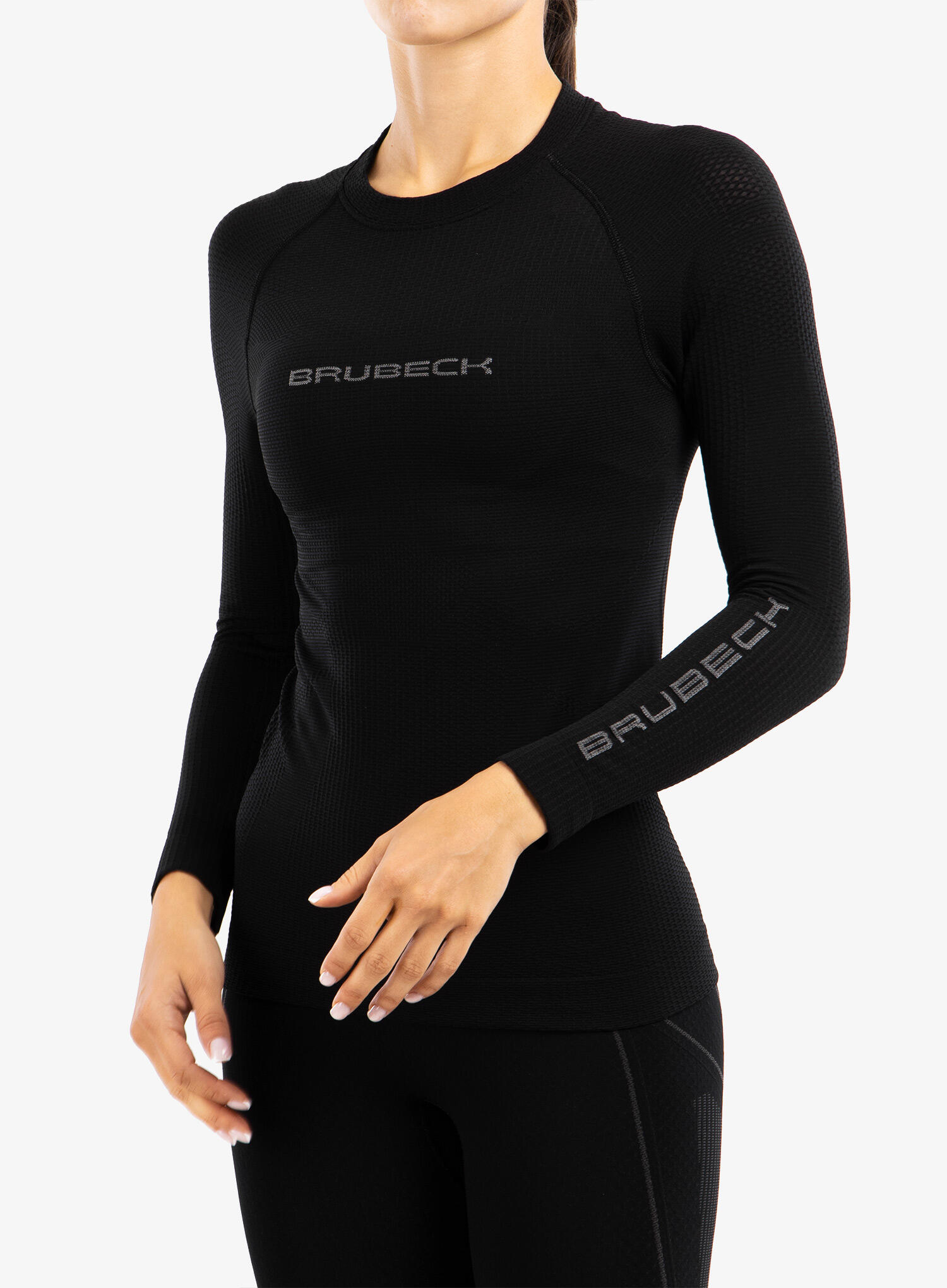 Bluza termoaktywna damska Brubeck 3D Run PRO LS Shirt 3/7