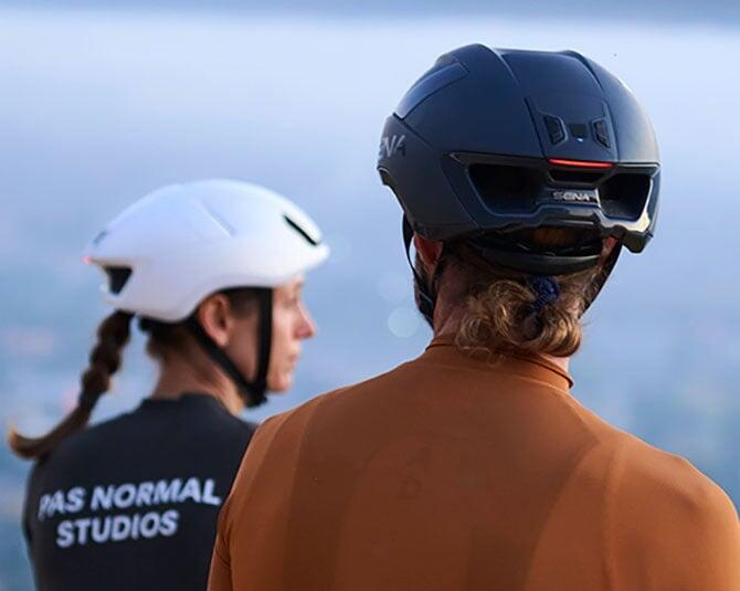 Kask rowerowy szosowy S1 z wbudowaną komunikacją MESH