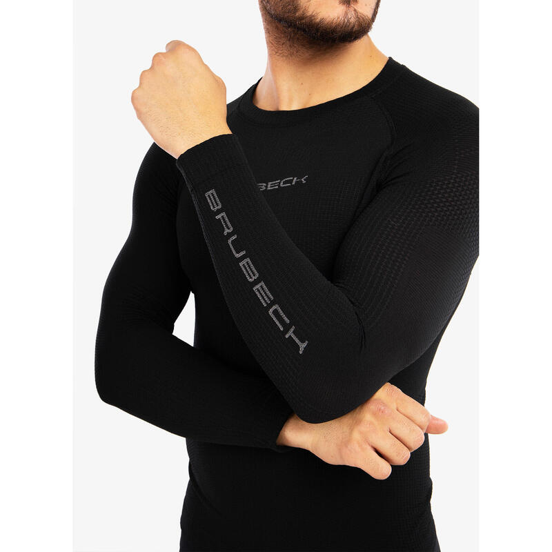 Bluza termoaktywna męska Brubeck 3D Run PRO LS Shirt