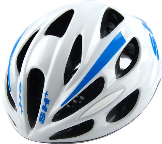 Kask rowerowy SH+ SHAKE JUMP biały/niebieski XS-S