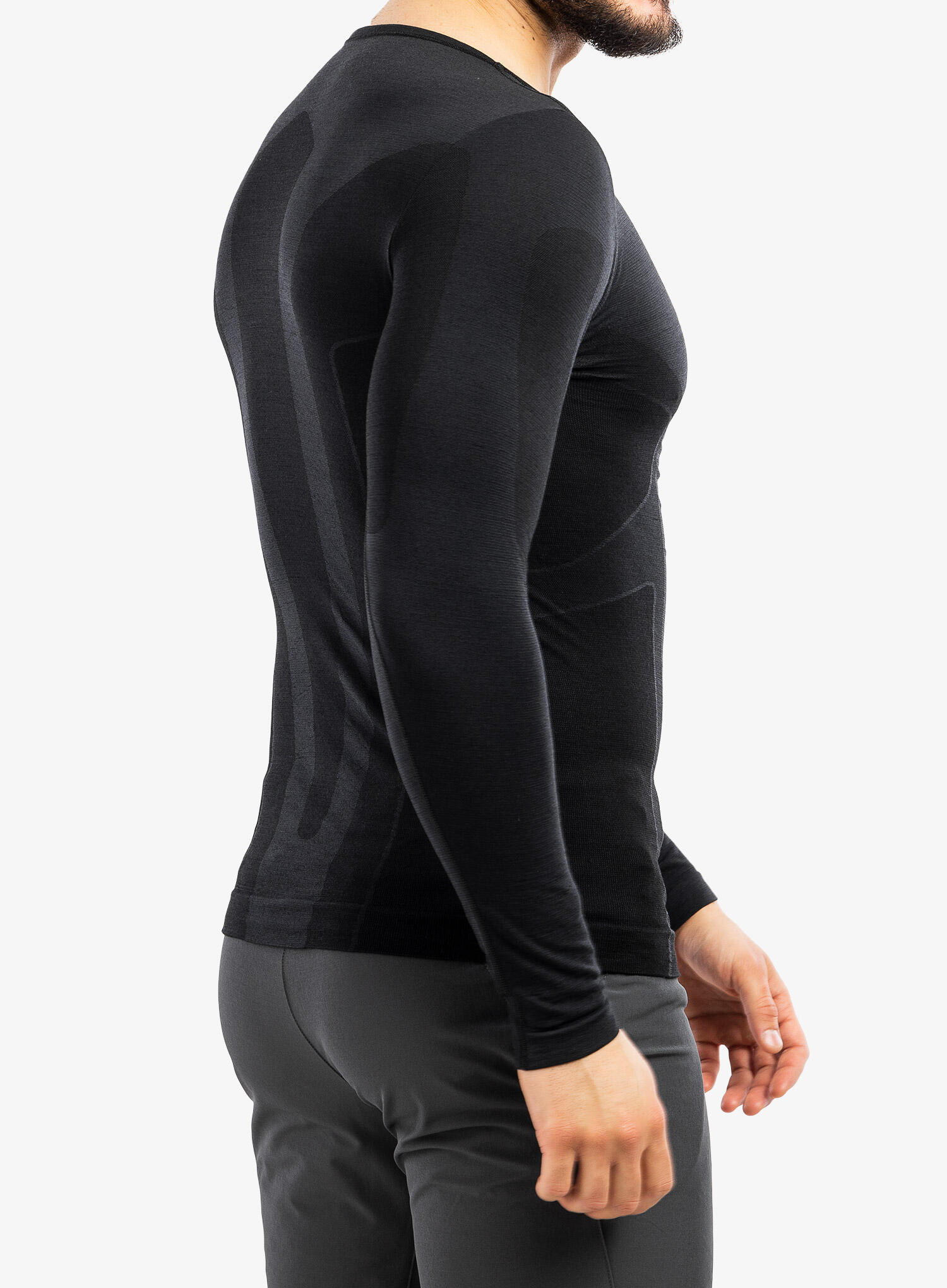 Bluza termoaktywna męska Brubeck Comfort Wool LS 4/5