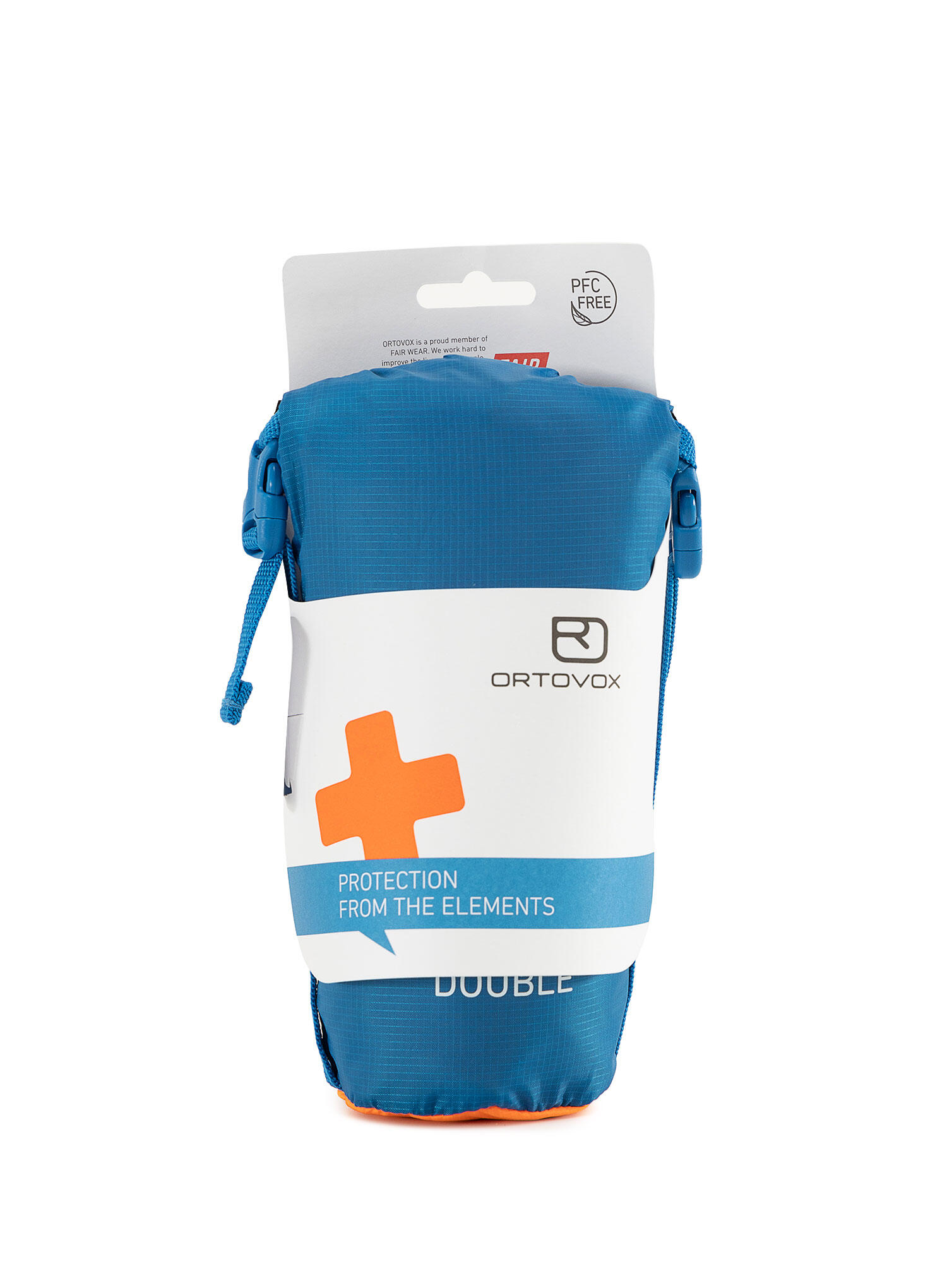 Płachta Ortovox Bivy Double - shocking orange 7/7
