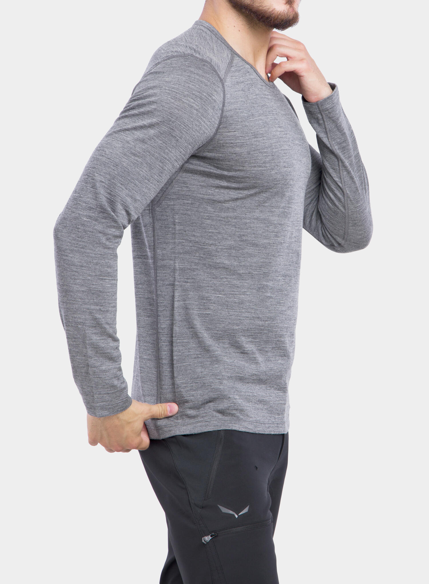 Camiseta térmica de manga larga para hombre Icebreaker 200 Oasis Crewe 4/7