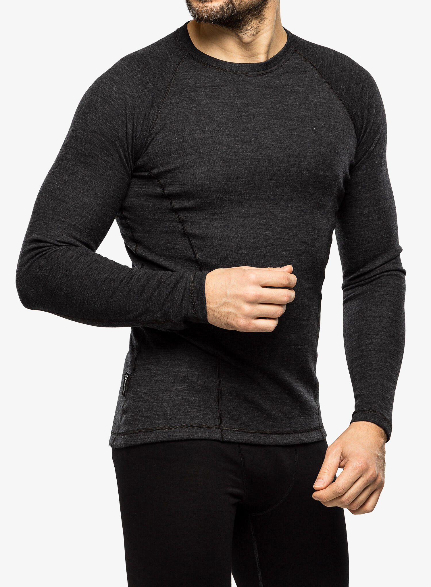 Bluza termoaktywna męska Sensor Merino Bold Tee LS 3/7