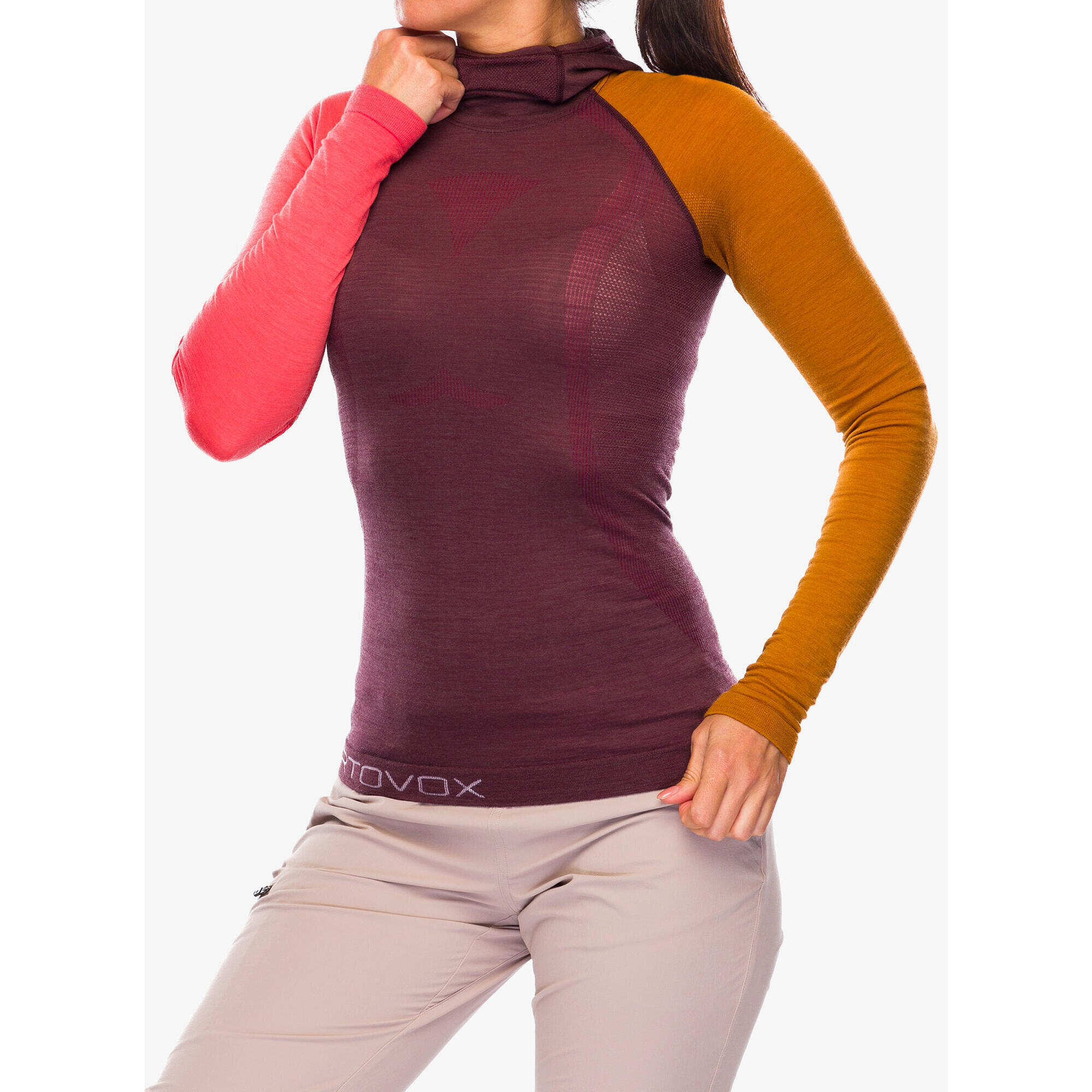 Bluza termoaktywna damska Ortovox 120 Competition Light Hoody