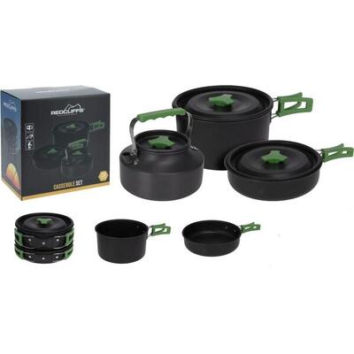 Menażka Redcliffs zestaw turystyczny 3w1 garnek patelnia czajnik