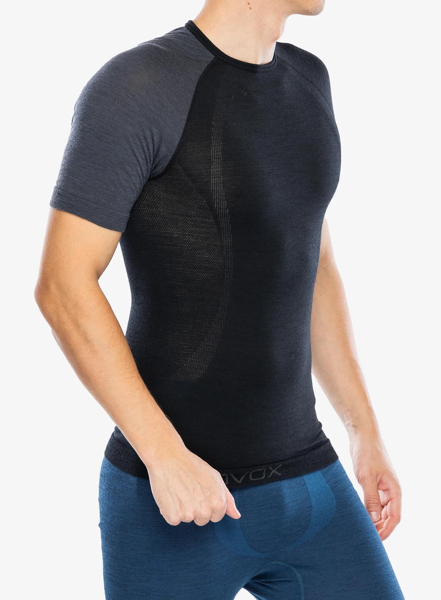 Koszulka termoaktywna męska Ortovox 120 Comp Light Short Sleeve 3/4