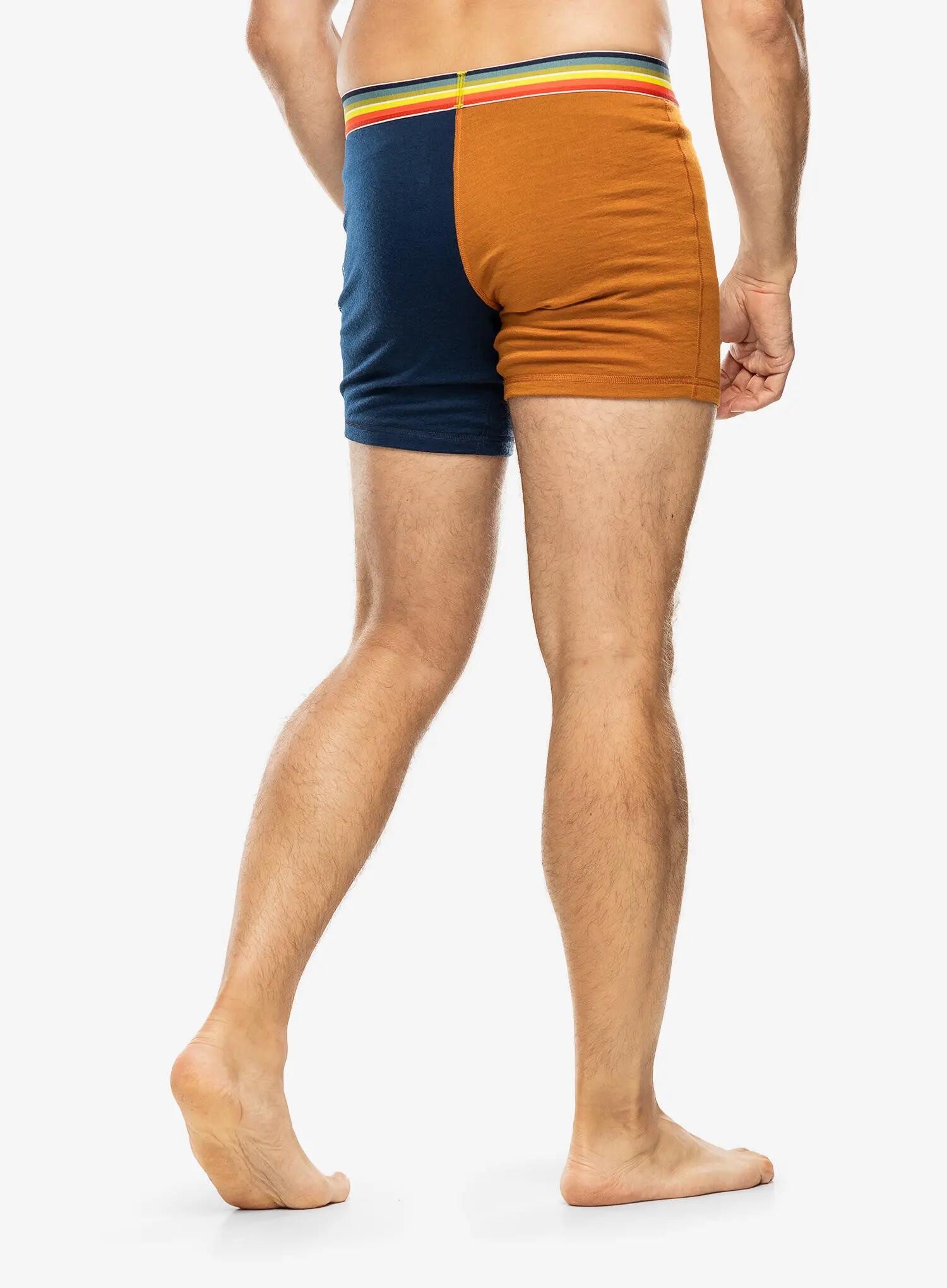 Bokserki termoaktywne męskie Ortovox 185 Rock N Wool Boxer 2/5