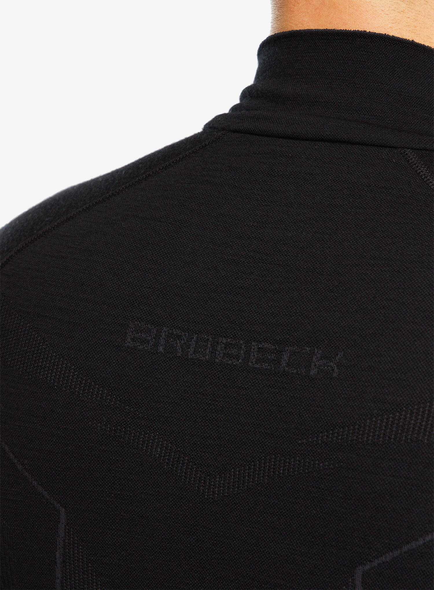 Bluza męska z krótkim ekspresem wełniana Brubeck EXTREME MERINO 6/6