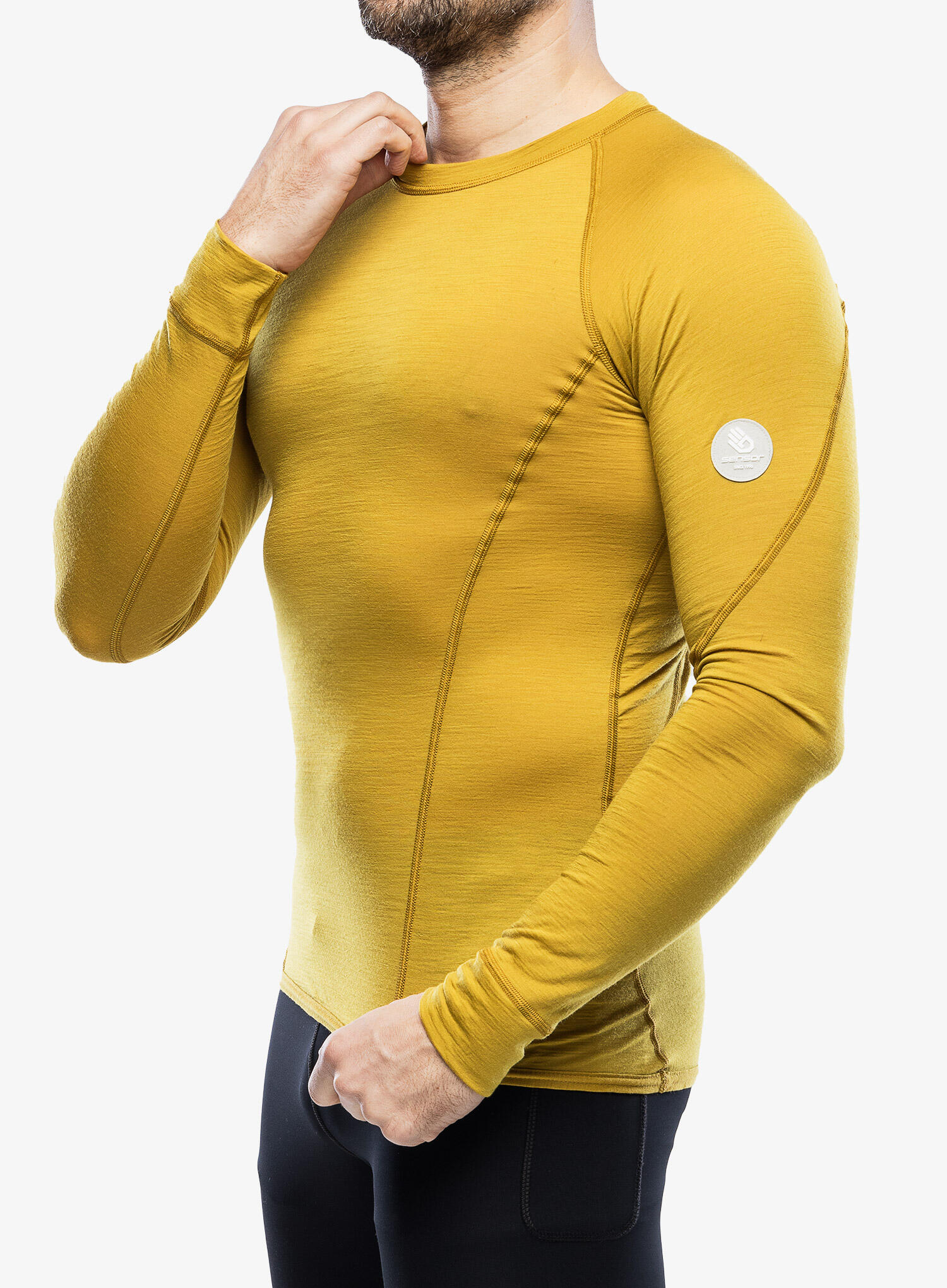 Bluza termoaktywna męska Sensor Merino Air Tee LS 3/6