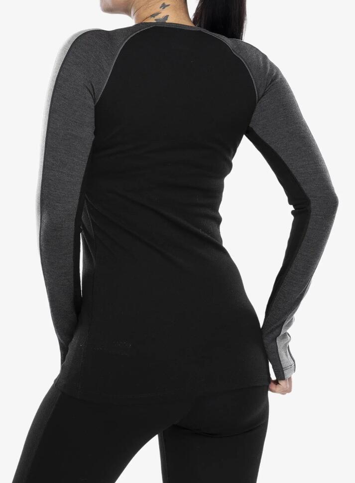 Bluza termoaktywna damska Icebreaker 260 ZoneKnit LS Crewe