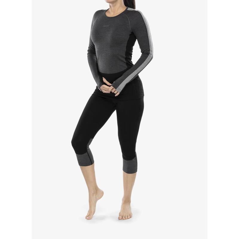 Pantaloni termici damă icebreaker ZoneKnit 260 jet