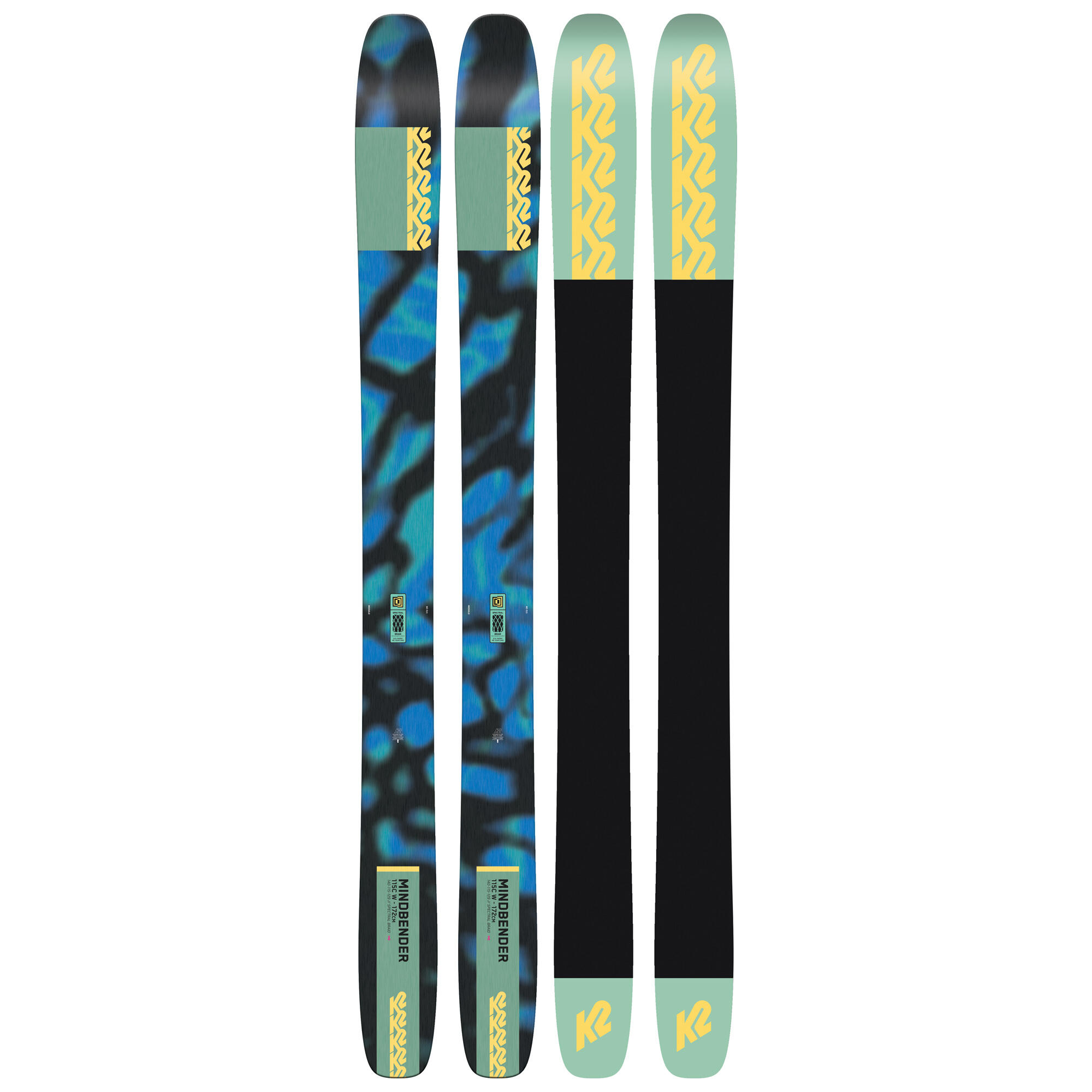 Narty alpejskie damskie K2 MINDBENDER 115C W 3/7