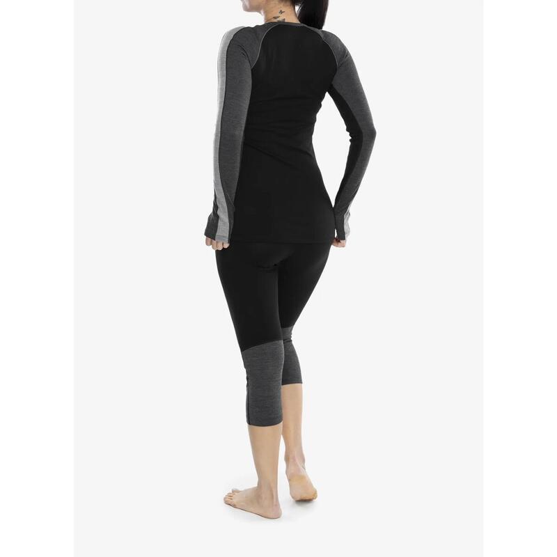 Pantaloni termici damă icebreaker ZoneKnit 260 jet