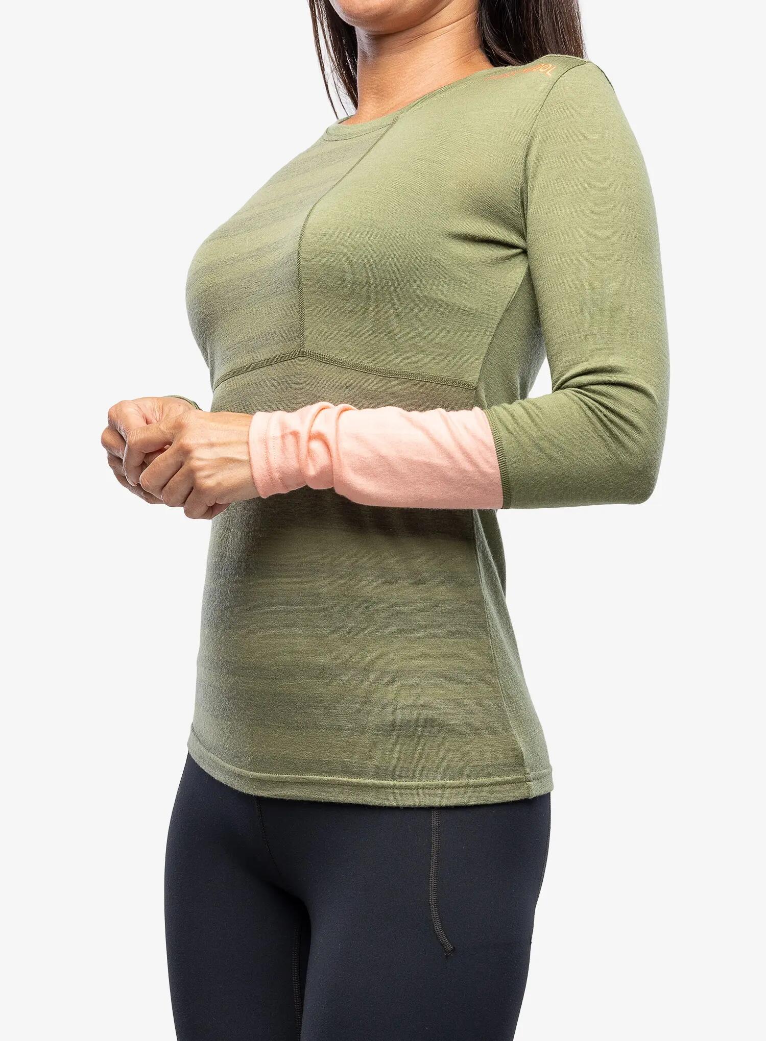 Bluza termiczna damska Ortovox 185 Rock N Wool Long Sleeve 3/6